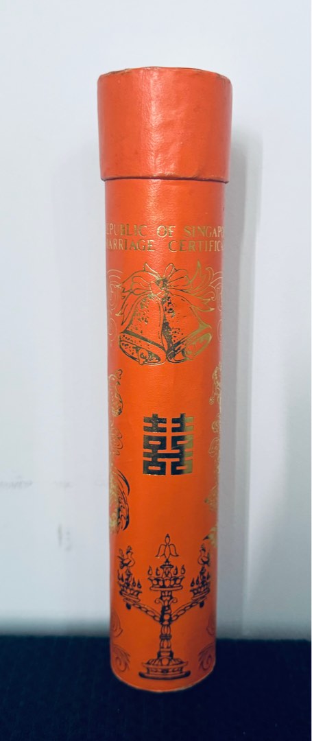 Singapore Marriage Certificate Holder Everything Else on Carousell