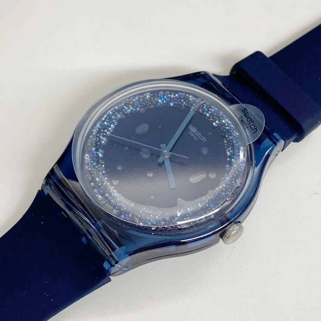 Swatch blue sparkles cheap