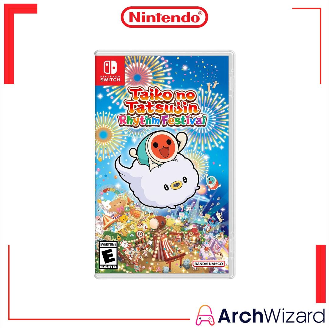 Taiko no Tatsujin Rhythm Festival Music Rhythm Game Nintendo