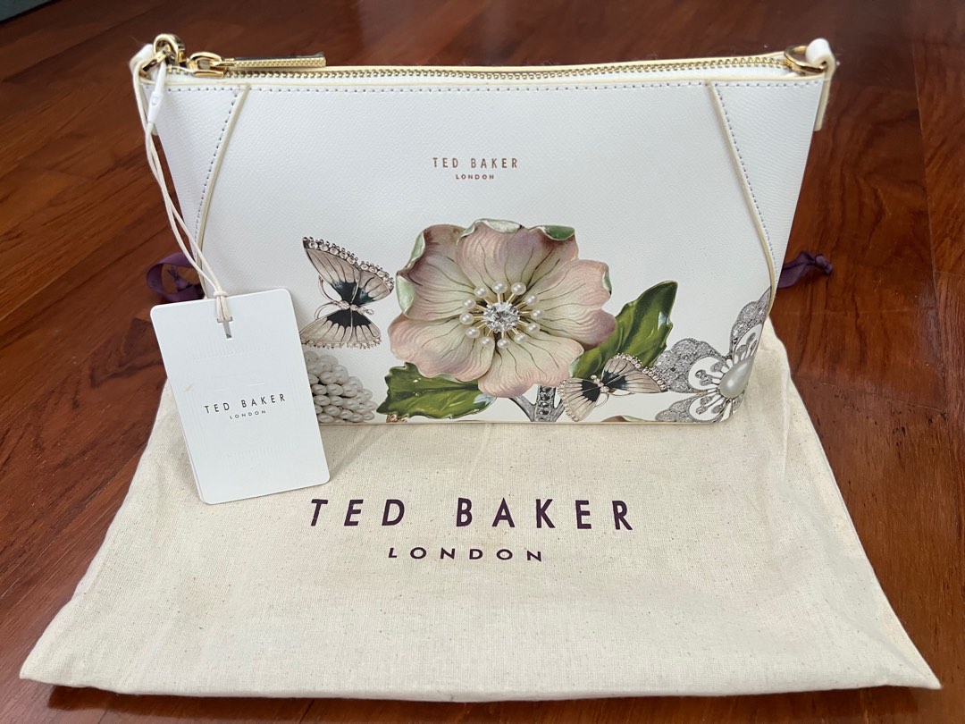 Ted Baker Terresa Floral Tote Bag, Black | Compare | Buchanan Galleries