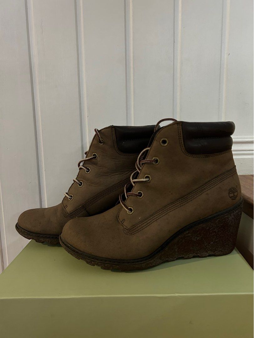 Stiletto timberland style boots online