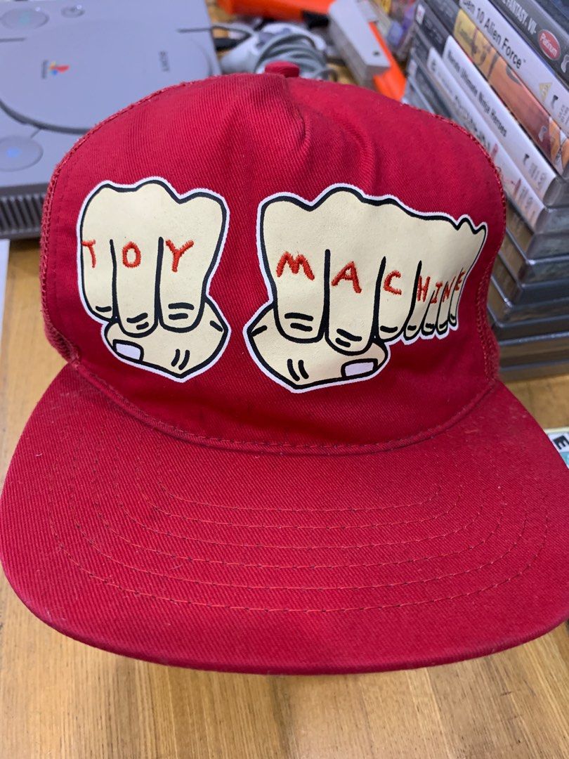 Toy machine cap sale