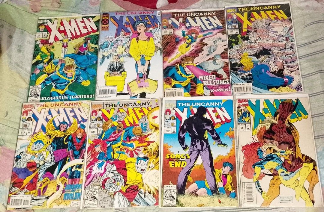 Uncanny X-Men/xmen comics lot (Category: Comics & Manga) located in Quezon City. Submitted by heartjunkyard (Listing ID 1281767689, Image 1). Description: take all.