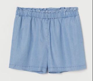 Uniqlo Chambray Shorts (Kids size - but can fit women’s small)