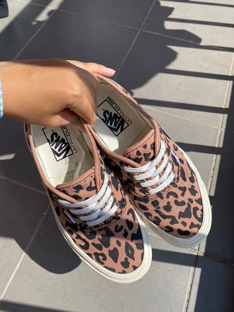 Leopard authentic vans clearance