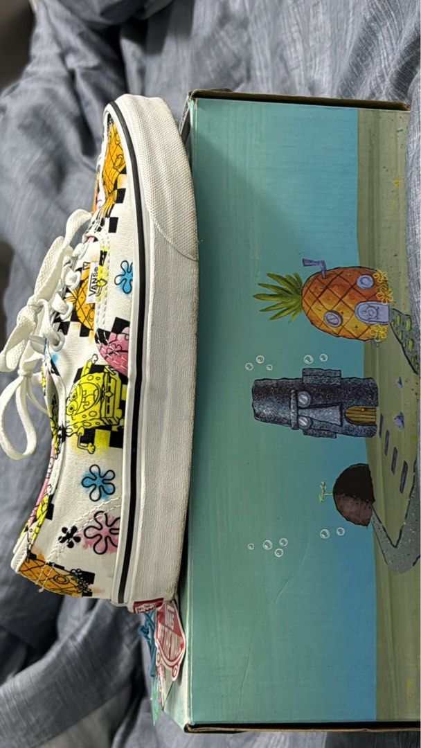 Vans authentic store x spongebob