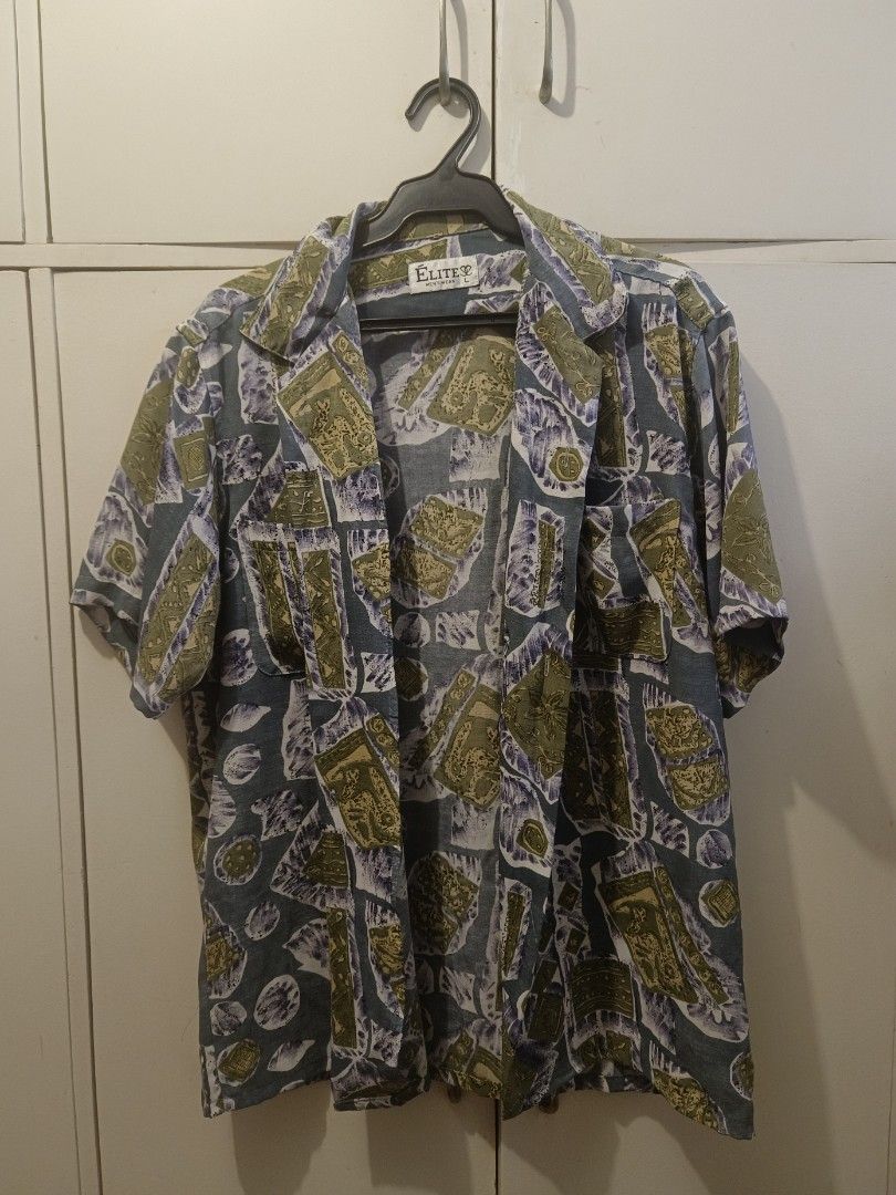Vintage Button Down Polo Shirt (Category: Tshirts & Polo Shirts ) located in Makati City. Submitted by wildfish.637da4 (Listing ID 1281687103, Image 3). Description: For Sale: Vintage Button Down Polo Shirt Size: L Can be used as a polo or layered on a plain shirt. Great for the summer. Breathable, light cloth. Meet up in Salcedo Village Makati City or shipping via courier of choice Thank you!.