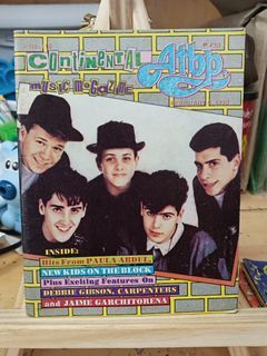 Vintage Continental Atbp Songhits Music Magazine - New Kids on the Block, Debbie Gibson, Carpenters, etc!