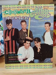 Vintage Continental Atbp Songhits Music Magazine - New Kids on the Block, Jamie Rivera, Lea Salonga etc