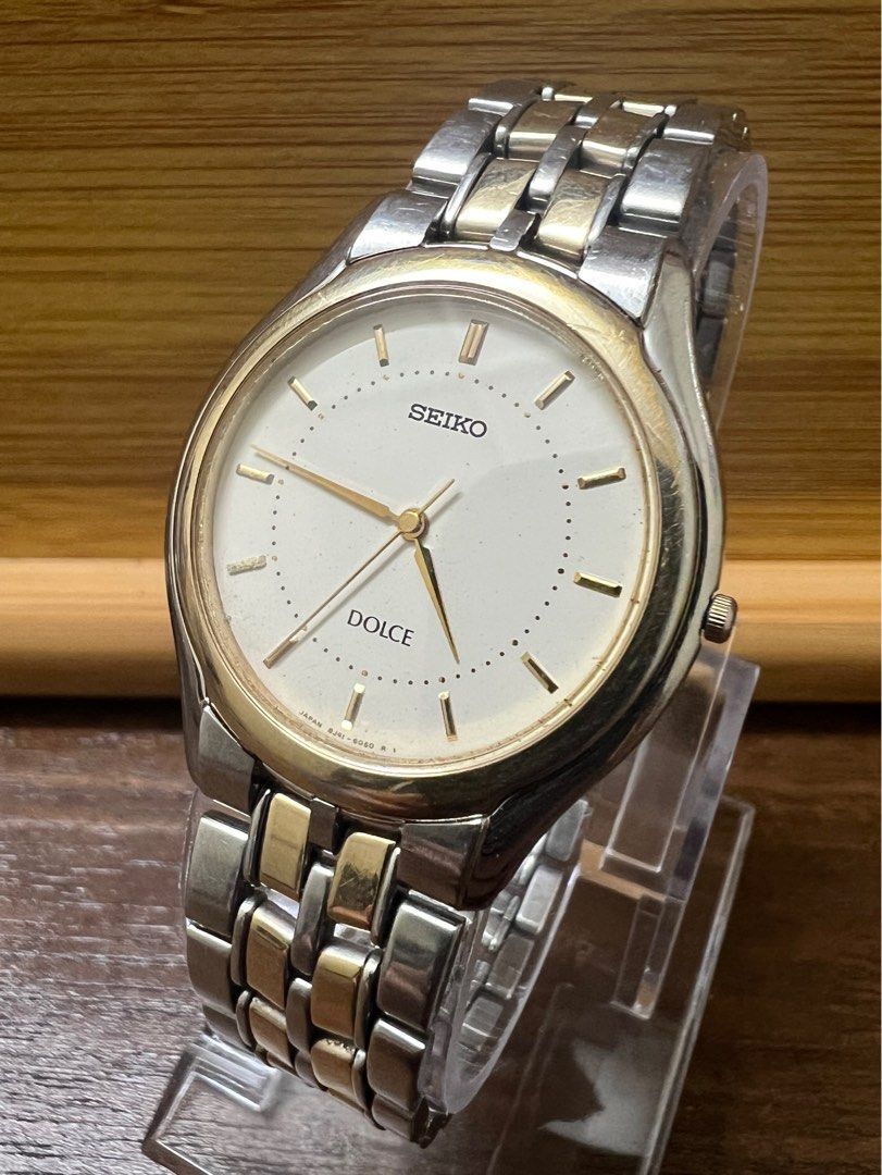 SEIKO セイコー ドルチェ DOLCE クォーツ 8J41-6140 電池交換済 稼働品 