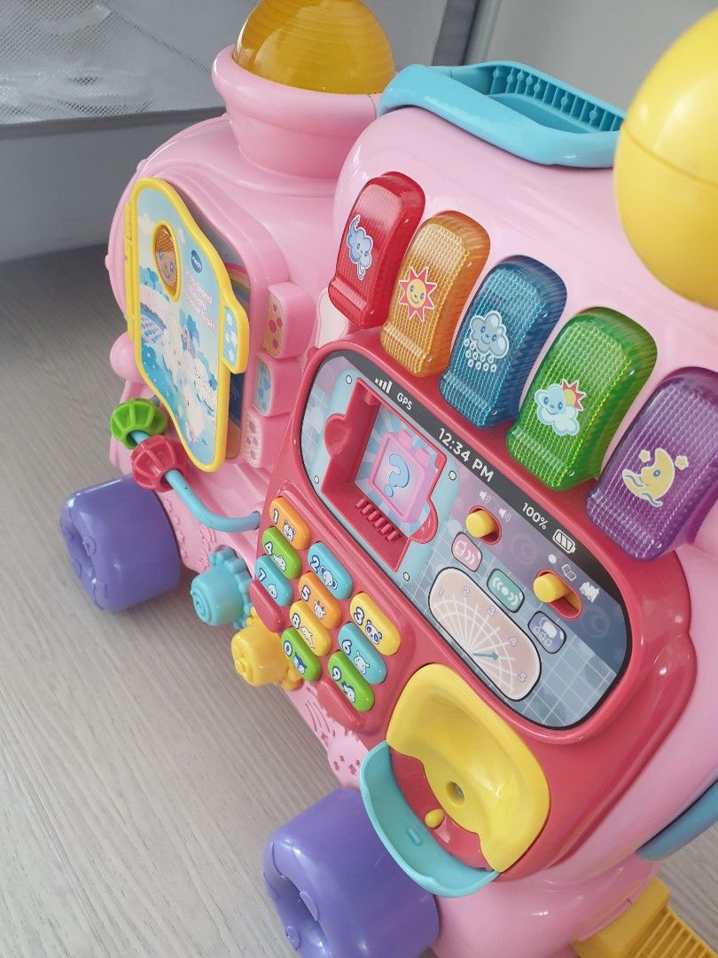 Vtech ride hotsell on train pink