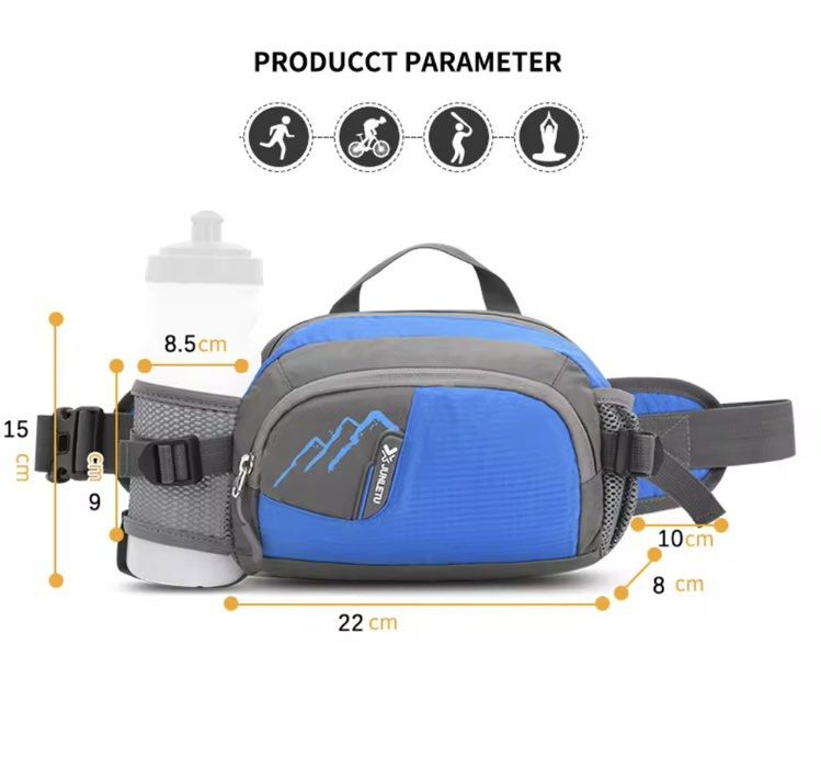 Waist bag shop with bottle holder