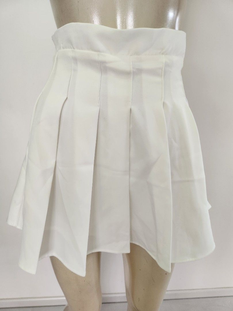 White tennis skirt shein clearance