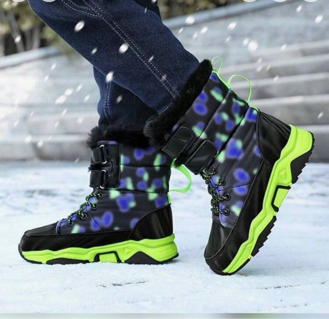 Winter boots for children Men s Fashion Footwear Boots on Carousell