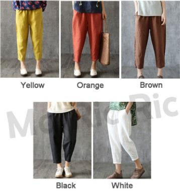 Women Pants / Cropped (Slim Cut. Shorts. Leggings. Yoga. Cargo. Causal  Wear. Office Wear. Linen) - TQP02, Women's Fashion, Bottoms, Jeans &  Leggings on Carousell