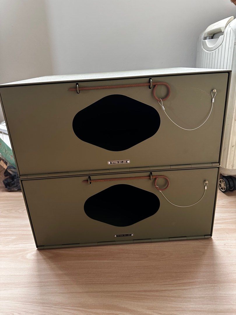 小物 WTAPS Stacking Box 小物 WTAPS Stacking Box WTAPS BOX CRATE STACKABLE CONTAINER
