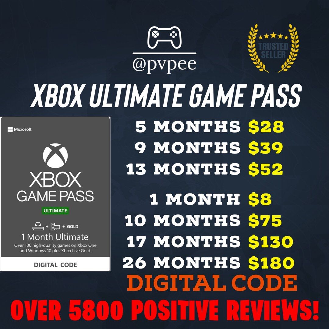 Xbox gold outlet ultimate year price