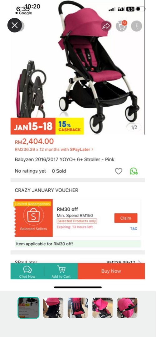 Yoyo babyzen stroller Babies Kids Going Out Strollers on