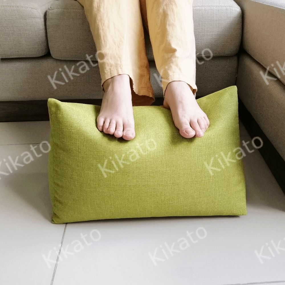 Bean bag back outlet support pillow