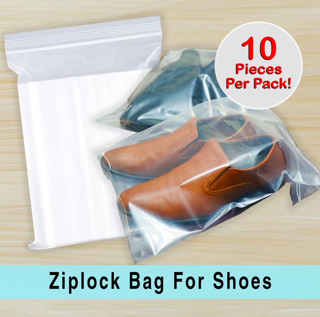 Ziplock for shoes discount