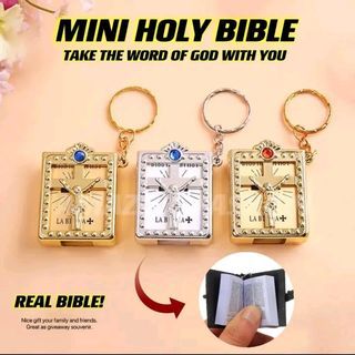 12Pcs MINI HOLY BIBLE [English] with Case