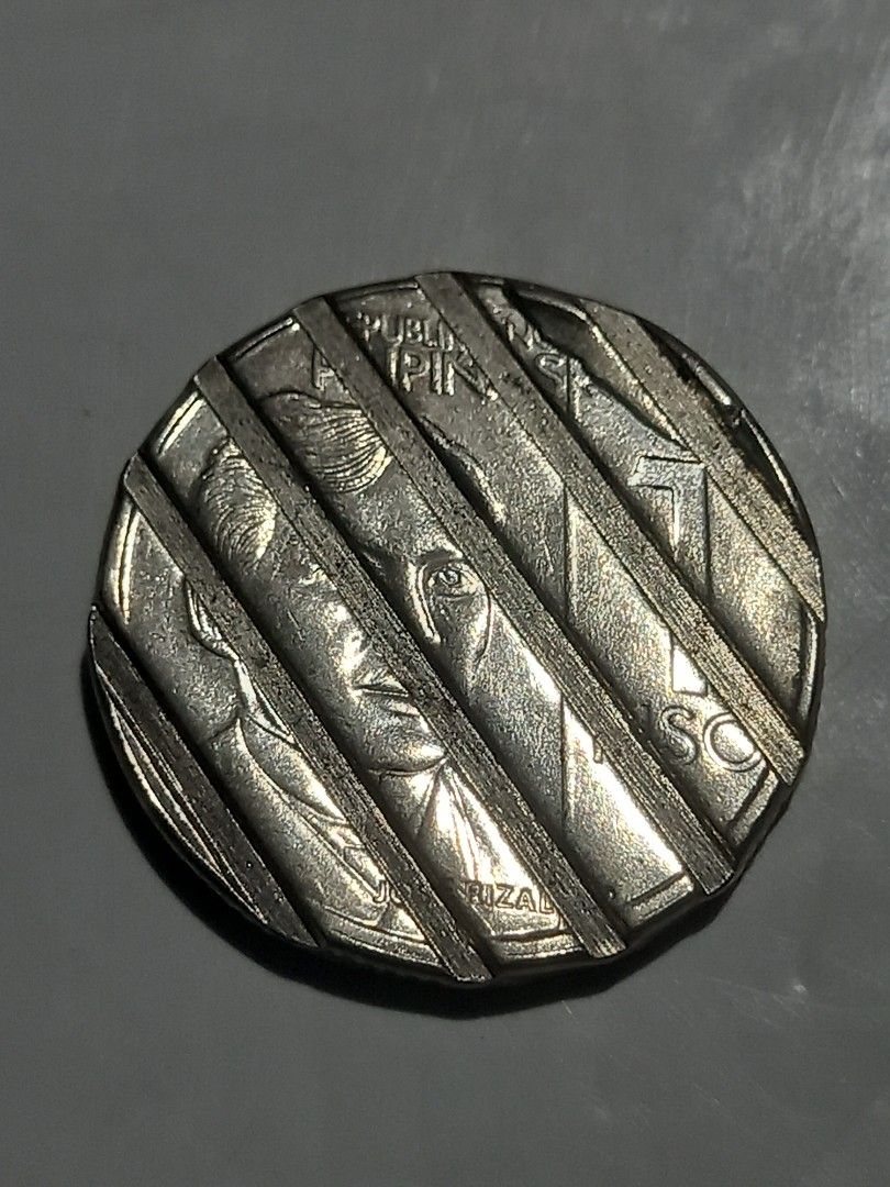 1 piso ngc cud error cancelled coin (Category: Currency) located in Subic. Submitted by regiegabriel29 (Listing ID 1281931622, Image 1). Description: add sf.