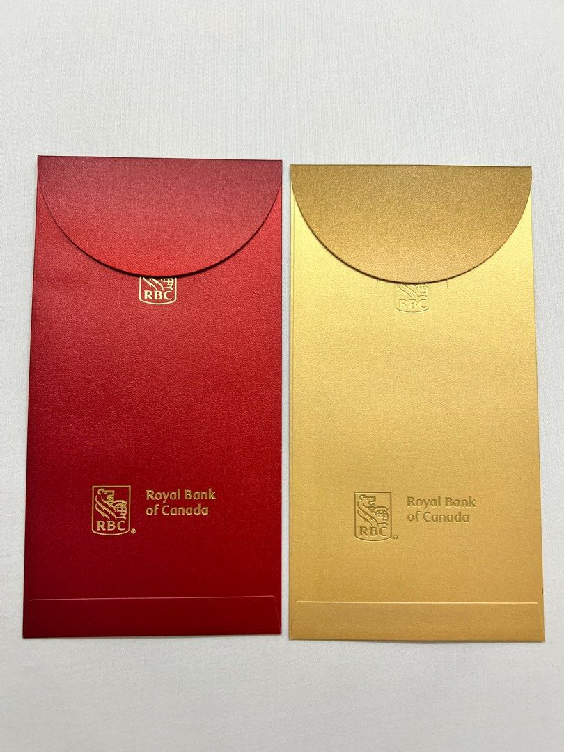 2024 Royal Bank of Canada RBC Red Packets, Hobbies & Toys, Stationery