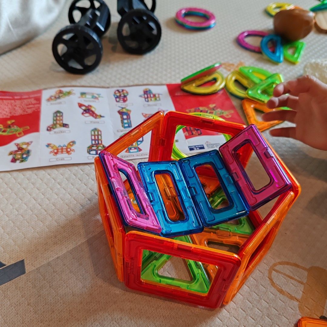 50pcs Tile Play Set in Box, Hobbies & Toys, Toys & Games on