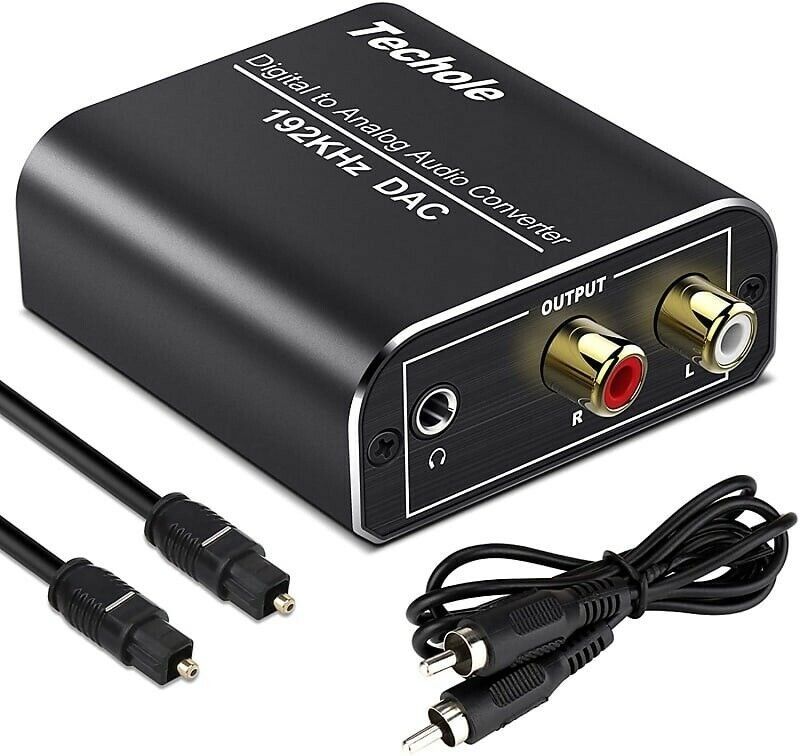 5351] Techole Digital to Analog Audio Converter 192KHz DAC With