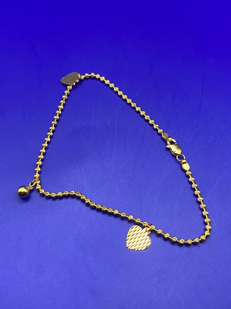 916 Gold Anklet Women s Fashion Jewelry Organisers Anklets on