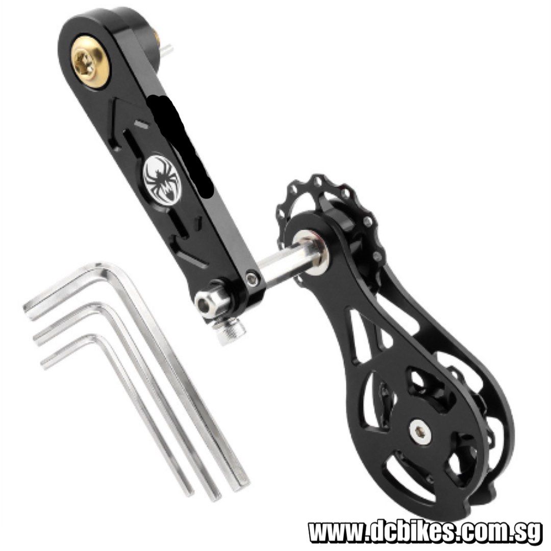 Adjustable outlet bike chain