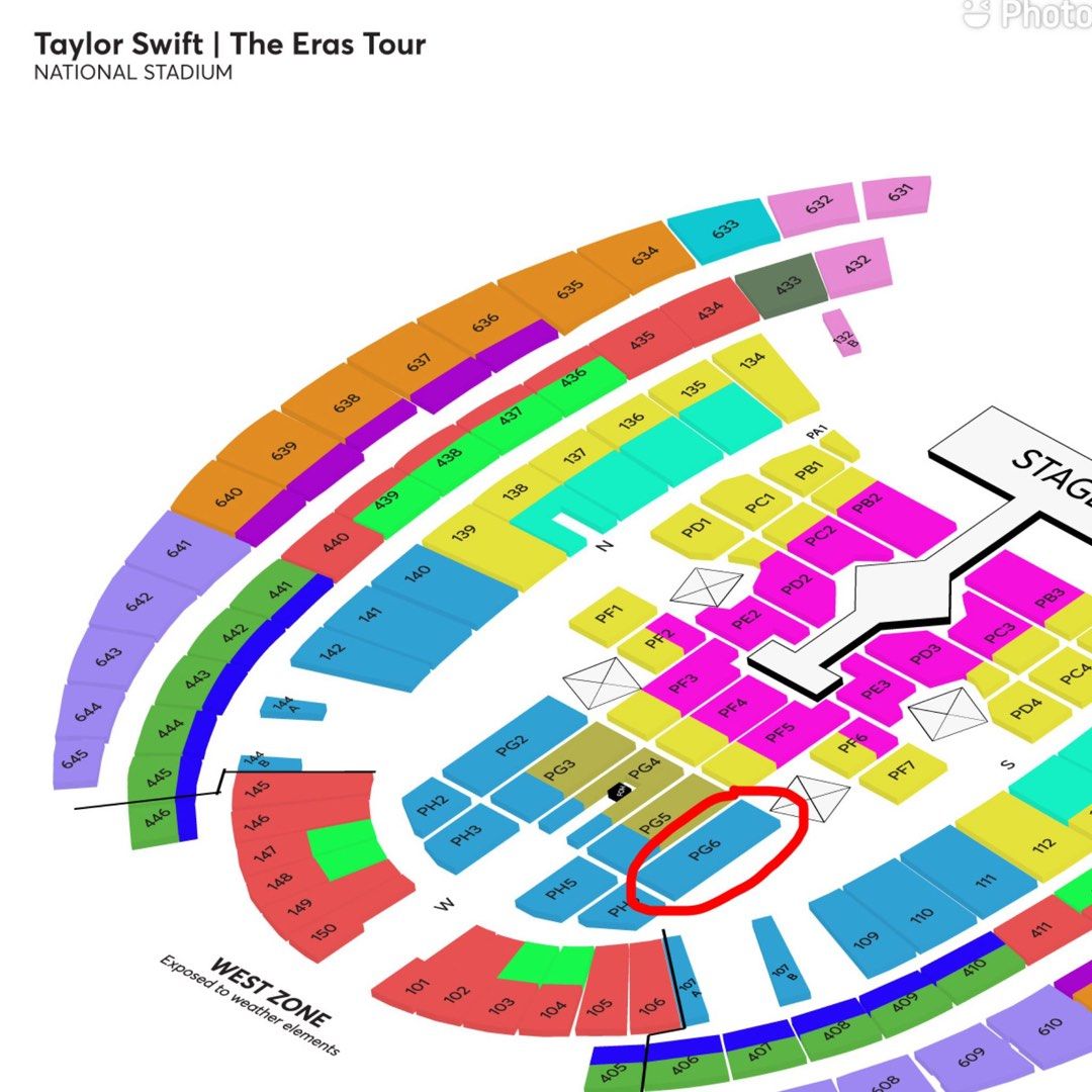 ( Cat 2 ) Opening Night Taylor Swift The Eras Tour Concert Ticket 2