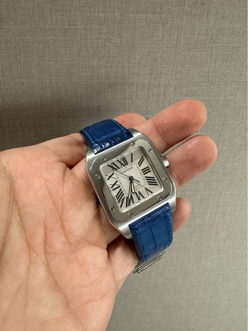 Cartier santos 100 ref best sale 2878