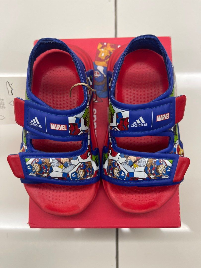 Toddler boy adidas sandals best sale