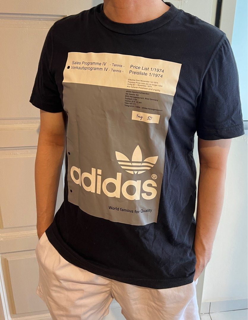 Adidas t shirt price list new arrivals