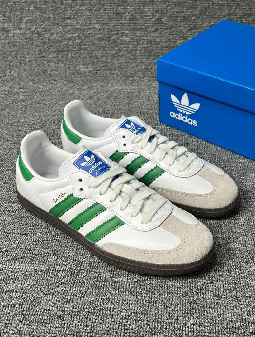 Adidas originals discount samba green