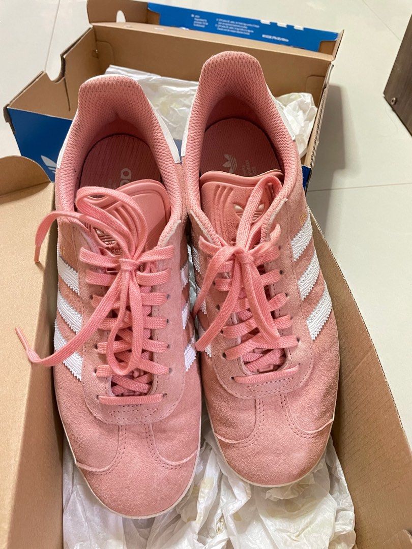 Gazelle adidas pink womens online