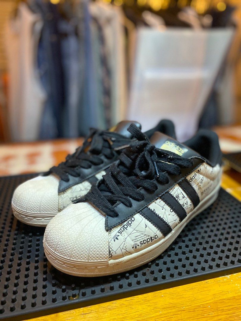 ADIDAS SUPERSTAR 9UK 9.5US PRELOVED