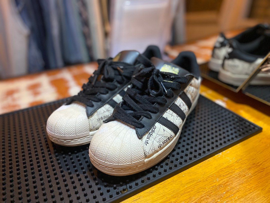 ADIDAS SUPERSTAR 9UK 9.5US PRELOVED