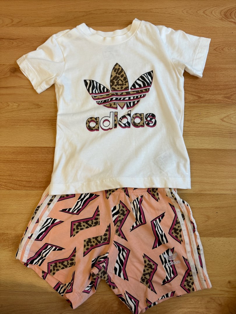 Adidas trefoil set Babies Kids Babies Kids Fashion on Carousell