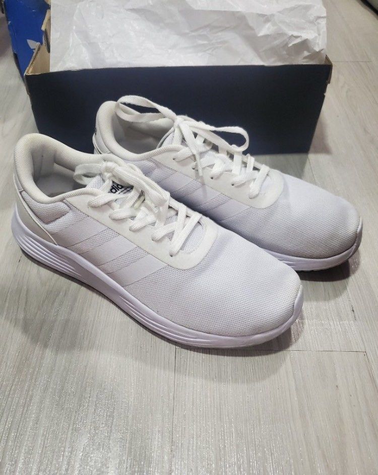 Adidas white running shoes Women s Fashion Footwear Sneakers on