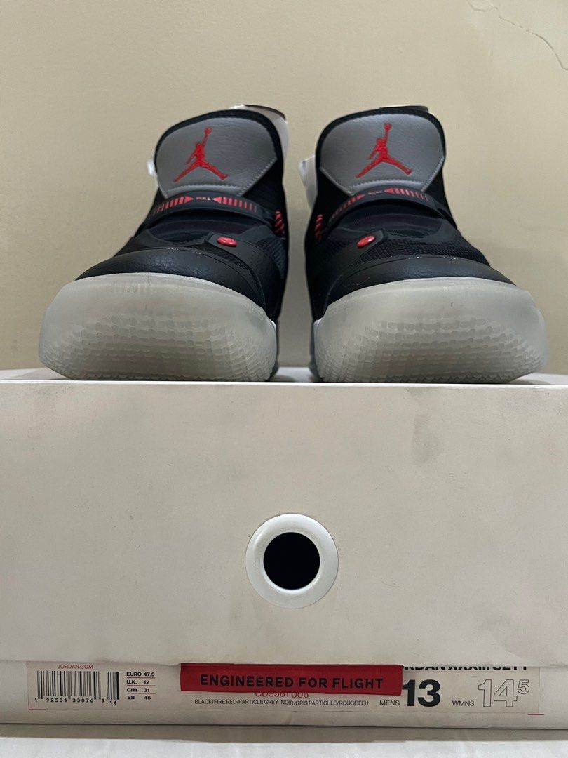 Air Jordan 33 SE Black Cement Men s Fashion Footwear Sneakers