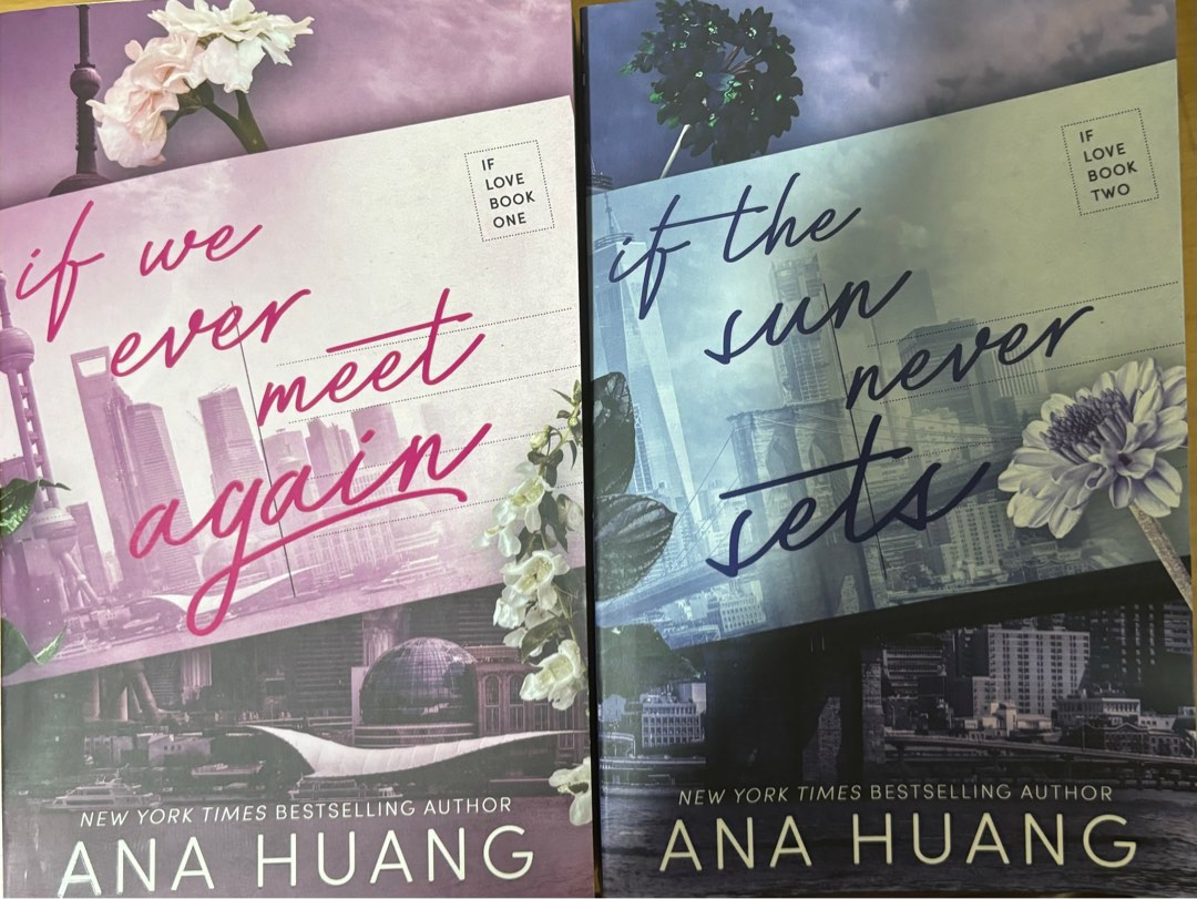 Ana Huang, we ever meet again+ if the sun never sets, Hobbies & Toys