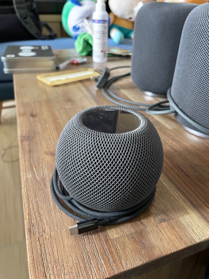 Apple HomePod Mini 黑色一個, 音響器材, Soundbar、揚聲器、藍牙喇叭