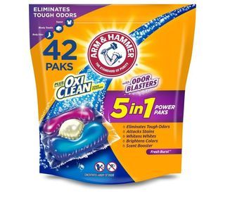 Arm & Hammer Plus Odor Blasters 5-in-1 Laundry Detergent (42 Paks)