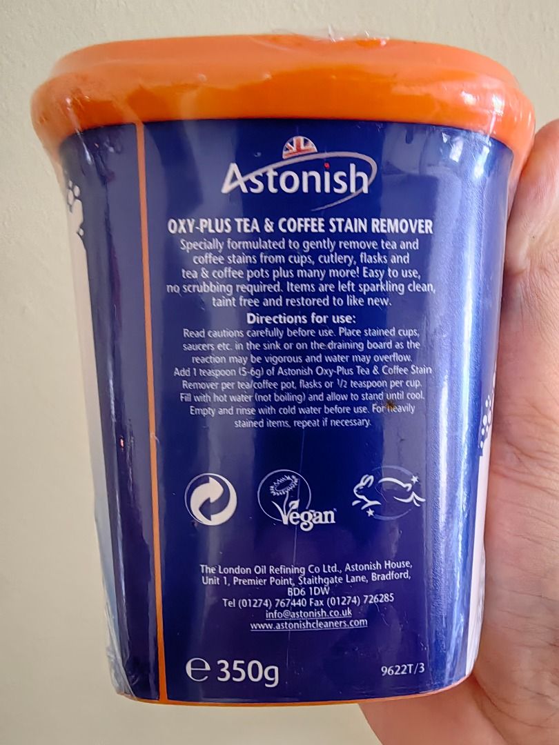 ASTONISH STAIN REMOVER (TEA & COFFEE), Beauty & Personal Care
