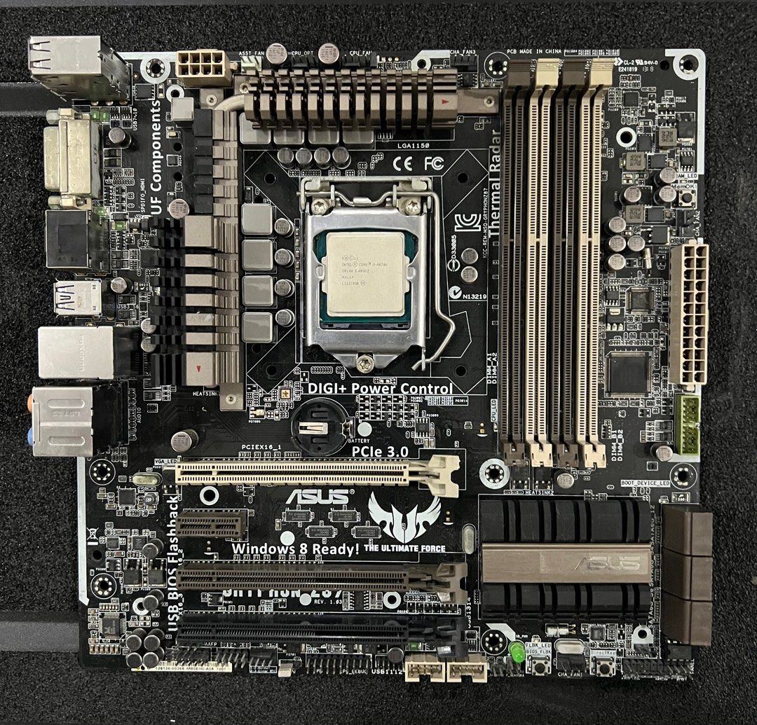 Asus Gryphon Z87 Intel i5-4670K, Computers Tech, Parts