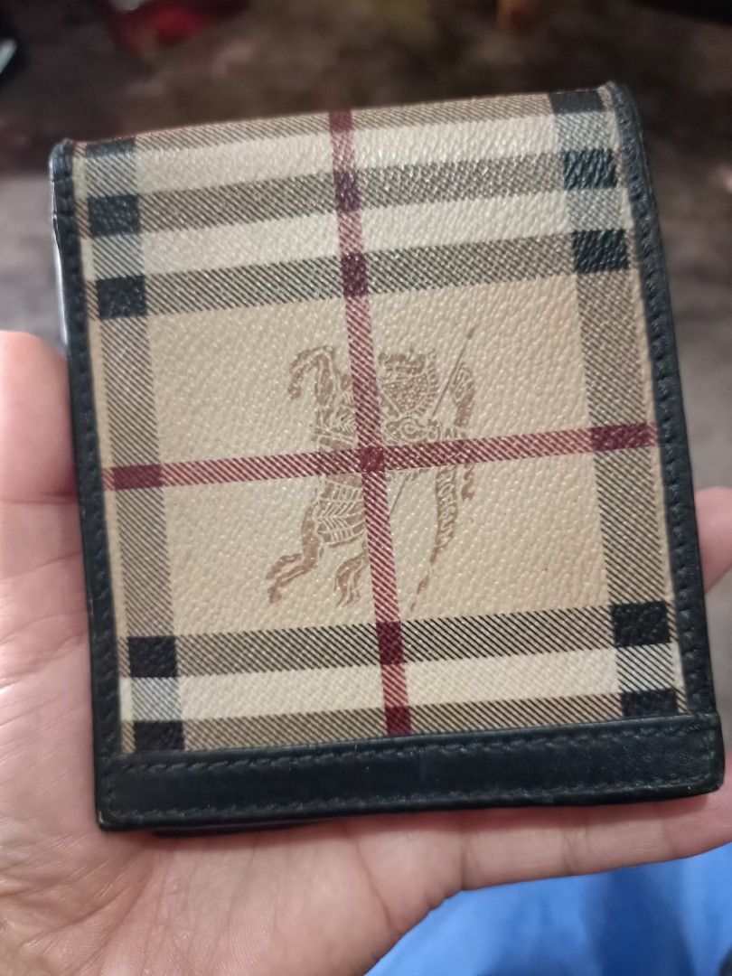 Fake burberry wallet mens hot sale