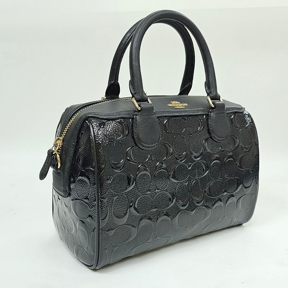Coach mini bennett discount black