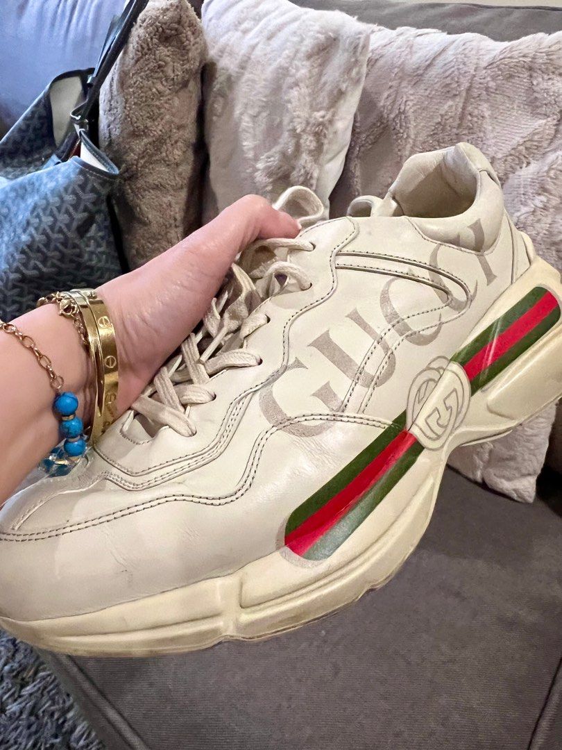 Gucci logo sneakers sale